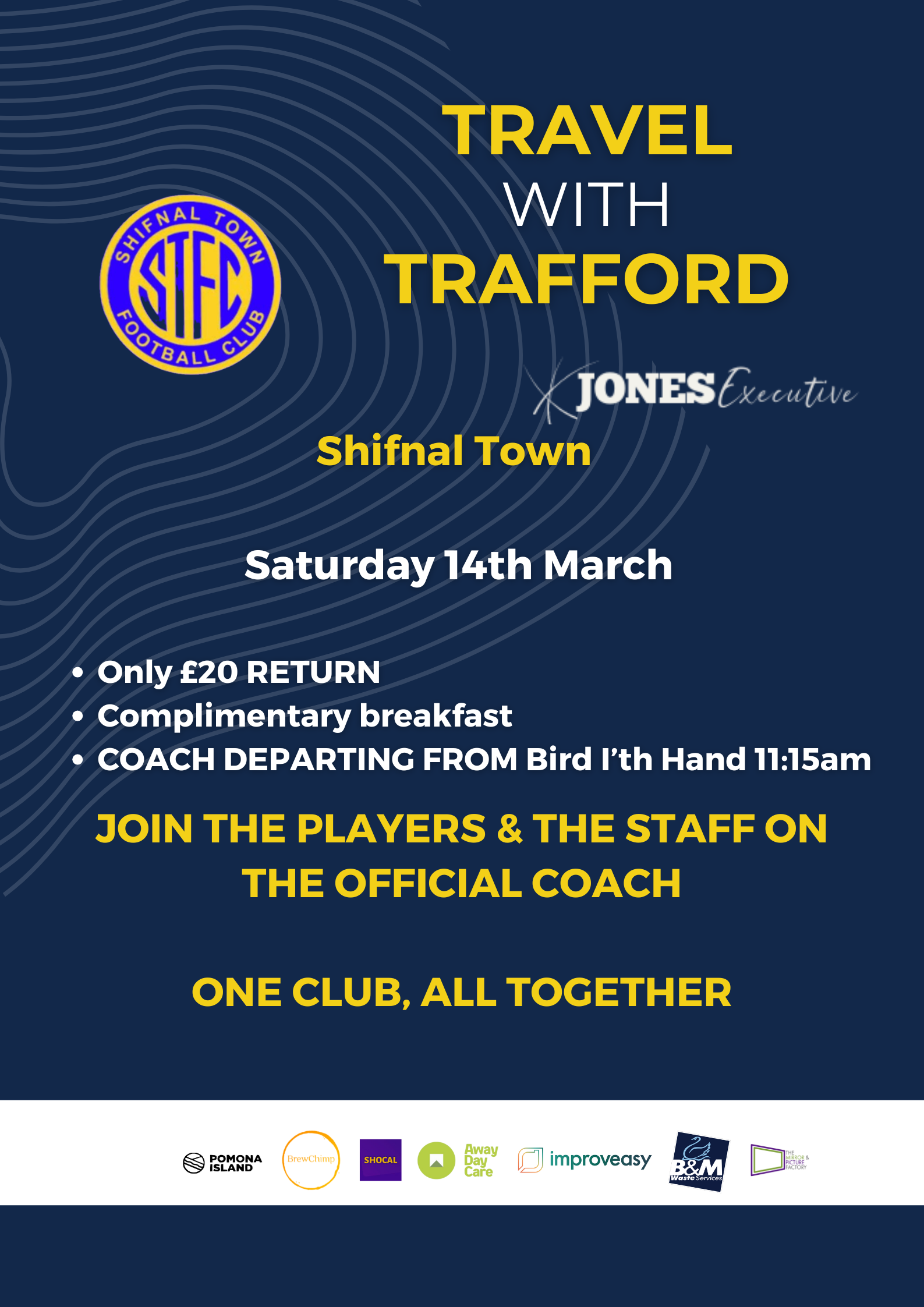 Shifnal Town Coach - 14th Mar 26